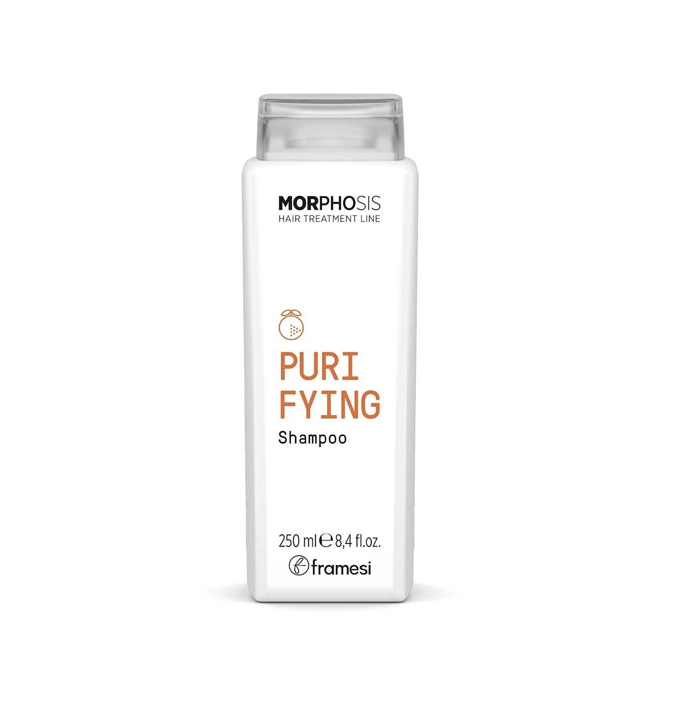 

Заспокійливий шампунь проти лупи Morphosis Purifying Shampoo Framesi 250 мл