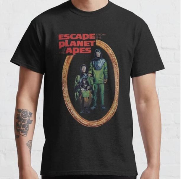 ESCAPE FROM THE PLANET OF THE APES 1971 CLASSIC Unisex T-Shirt S
