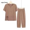 Women's Loose Summer Short Sleeve Two-Piece Set
