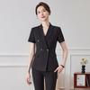 Women's Short Sleeve Business Suit Set