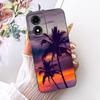 Pour Motorola Moto E14 Coque de téléphone motif Dragon Tigre Cool Pour Moto E14 Pare-chocs Souples en Silicone Noir