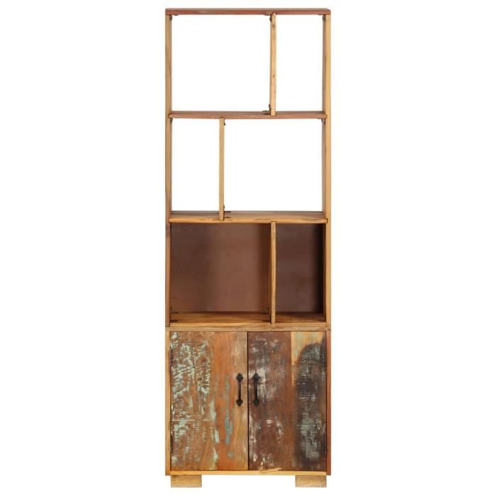 VidaXL Bibliothèque 60x35x180 cm Bois de récupération solide