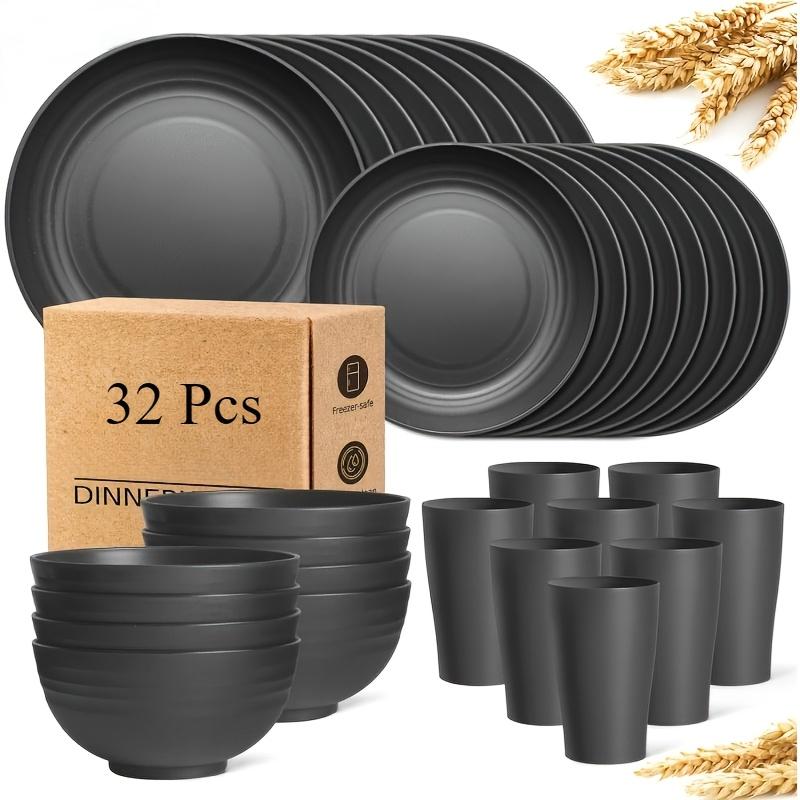 

16/32-Piece Salad Mixing Bowl Set Food Grade Multipurpose Soup Bowls Various Sizes for Kitchen Cooking Baking Food Storage