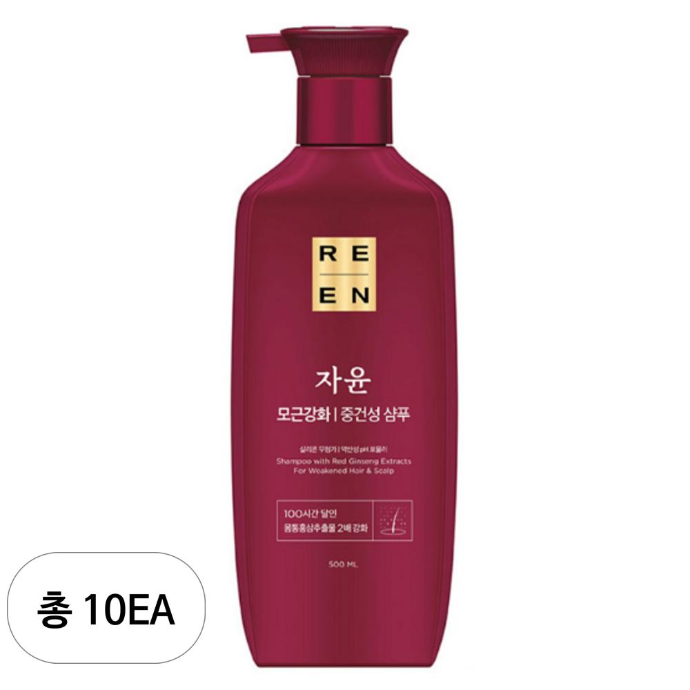 Lien Jayoon Strengthening Normal to Dry Shampoo, 500ml, 10 pcs.