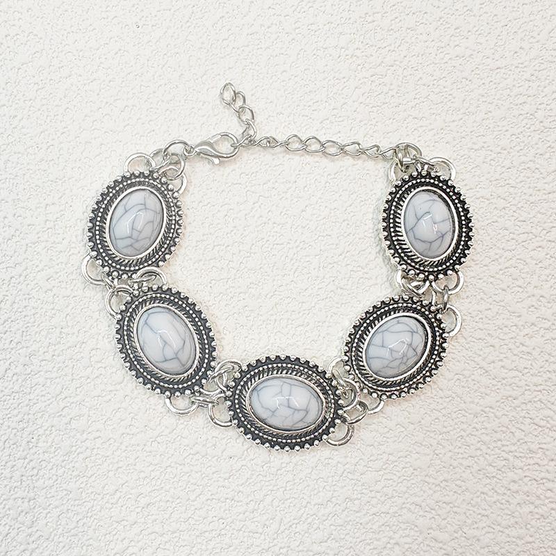 Fashion Acrylic Women's Bracelet Ethnic Style Buddha Bead Bracelet Women's Acrylic Bracelet Jewelry
