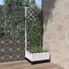Planter with Trellis 40x40x121.5 Cm PP