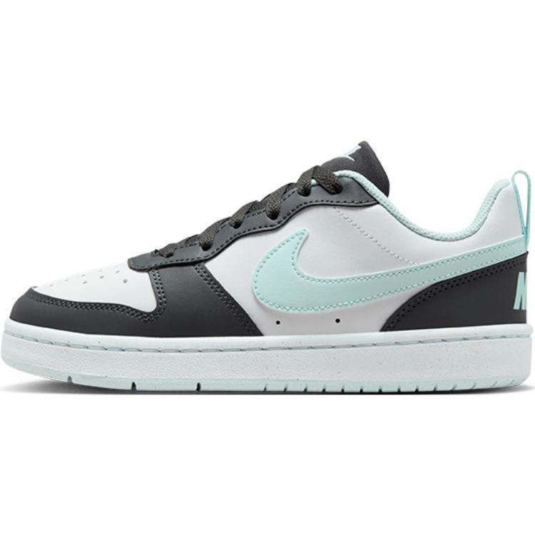 (GS) Nike Court Borough Low Recraft  White Black Mint  Kids  HQ3258-060 EU 36