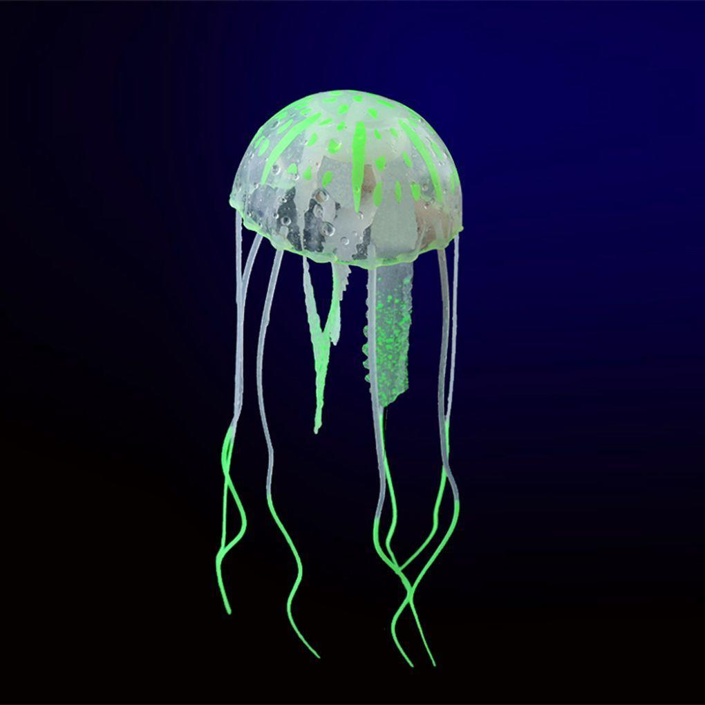 Aquatic Luminous Fluorescent Jellyfish Aquarium Software Simulation Coral Sucker