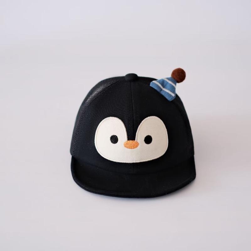 Baby Hat Summer Sun Cap Cute Duckbill Girls Boys Penguin Cap Toddler Infant Thin Sunscreen Baseball Kids Cap