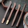 Teacup Clip Convenient Ebony Alloy Tea Tweezers Tweezer Bamboo Wooden Tea Clips Versatile Single Or Multiple Tea Clip Tongs