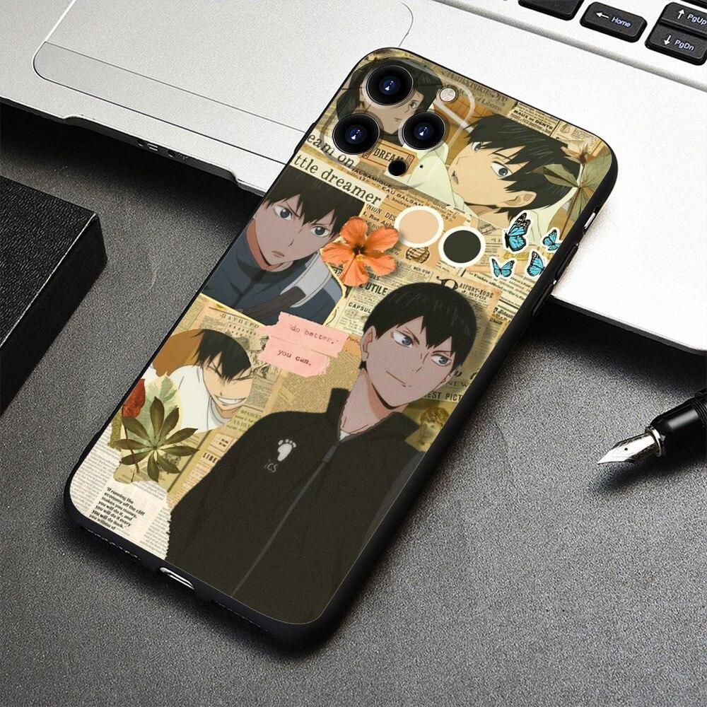 Husa pentru Apple iPhone XR 12 XS 14 7 8 Plus 11 X 13 Pro Max SE 6S Mini 5S SE2 6 5 Husa de telefon Haikyuu Volleyball Anime