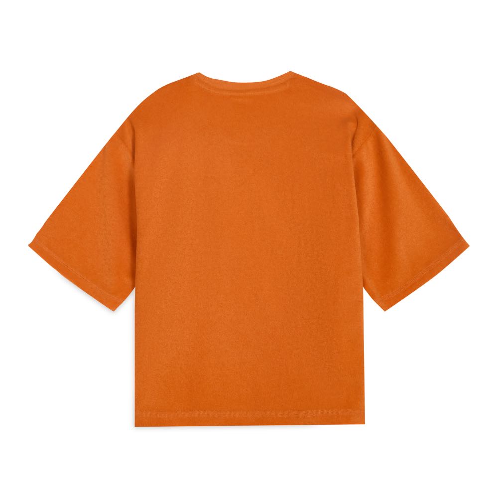 Puma Pile Crop Round Neck Pullover Short Sleeve T-Shirt Women Tops 688283-20