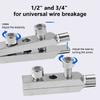 Universal Faucet Valve Screw Extractor Set Adjustable Broken Screw Remover Tool for Pipe Repair In Kitchens & Bathrooms
