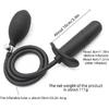 BDSM Aufblasbarer Analplug Butt Plug Anal Dilatator Anus Extender Sexspielzeug G-Punkt Stimulator Prostata Massager Sexspielzeug für Erwachsene