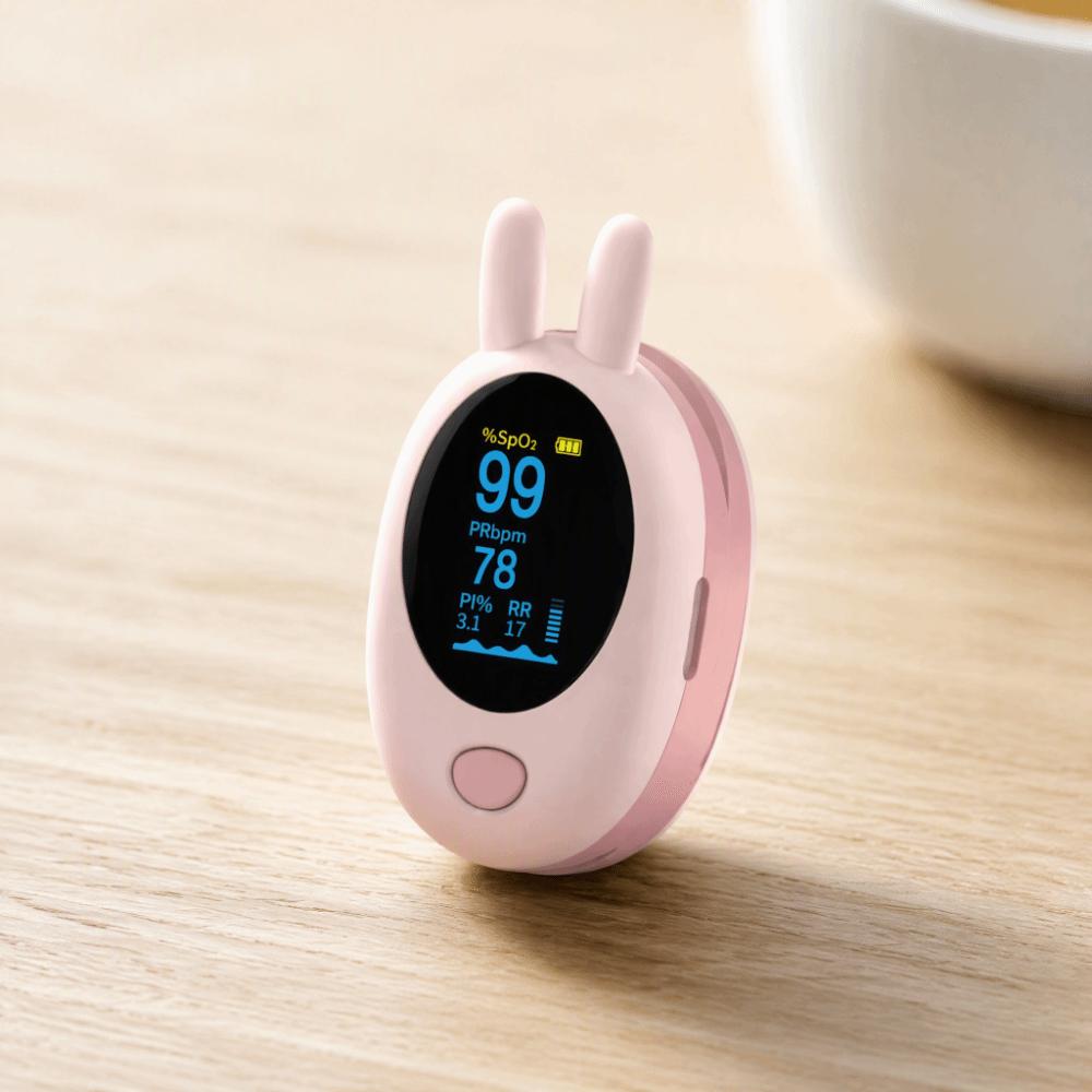 Rechargeable Pulse Oximeter Clip-Type Design Finger-Clip Oximeter Health Tracking