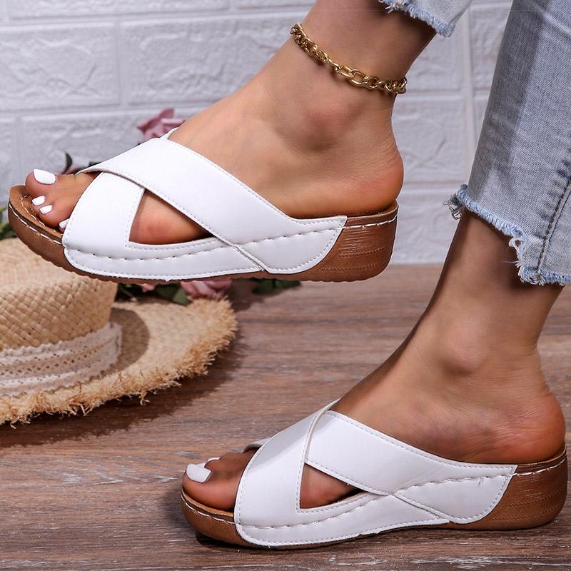Women's Sandals  Summer Shoes Women Heels Sandals Casual Indoor Outdoor Women Slippers Summer Sandals Heeled Sandalias Mujer