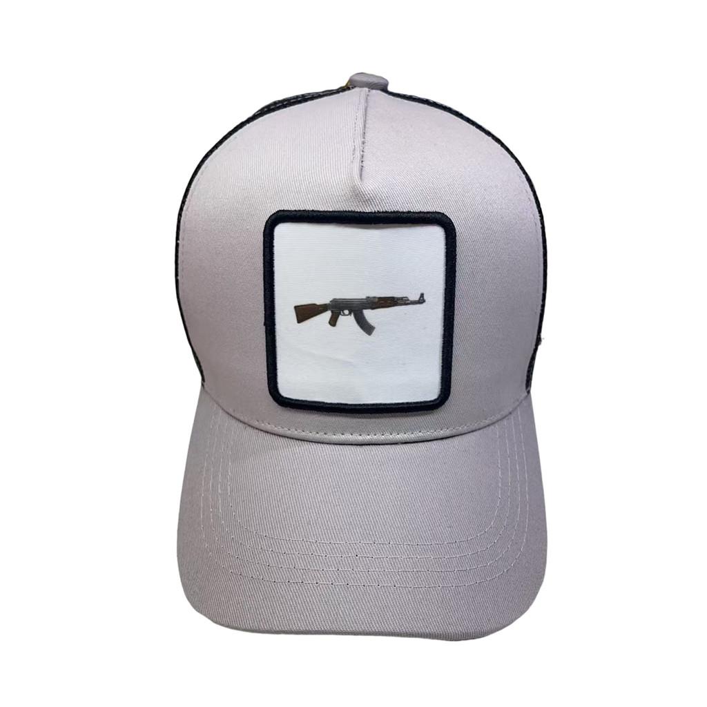 

Cotton Mesh Trucker Hat With Embroidered Letters Sunshade For Outdoor Activities AK