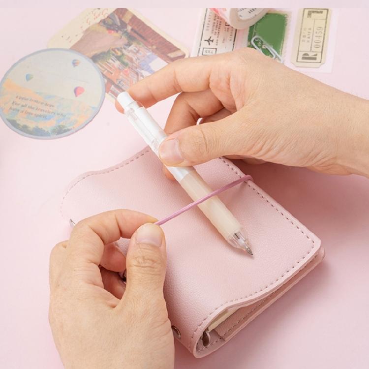 Refillable 5 Rings Binder Notebook with Refill Paper 5 Holes Leather Binder Covers Leather Binder Journal for Travel