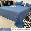 Minimalist Striped Bed Sheet Soft Household & Student Dorm Single Double Bed Bedding
