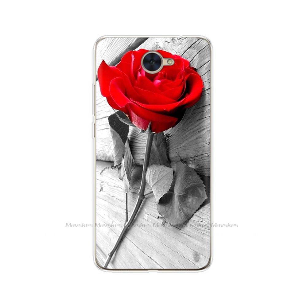 Case for Huawei  Y7 2017 Case Silicone TPU Back Cover Phone Cases For Huawei Y7 TRT-LX1 TRT-LX2 TRT-LX3 Y 7 2017 coque bumper