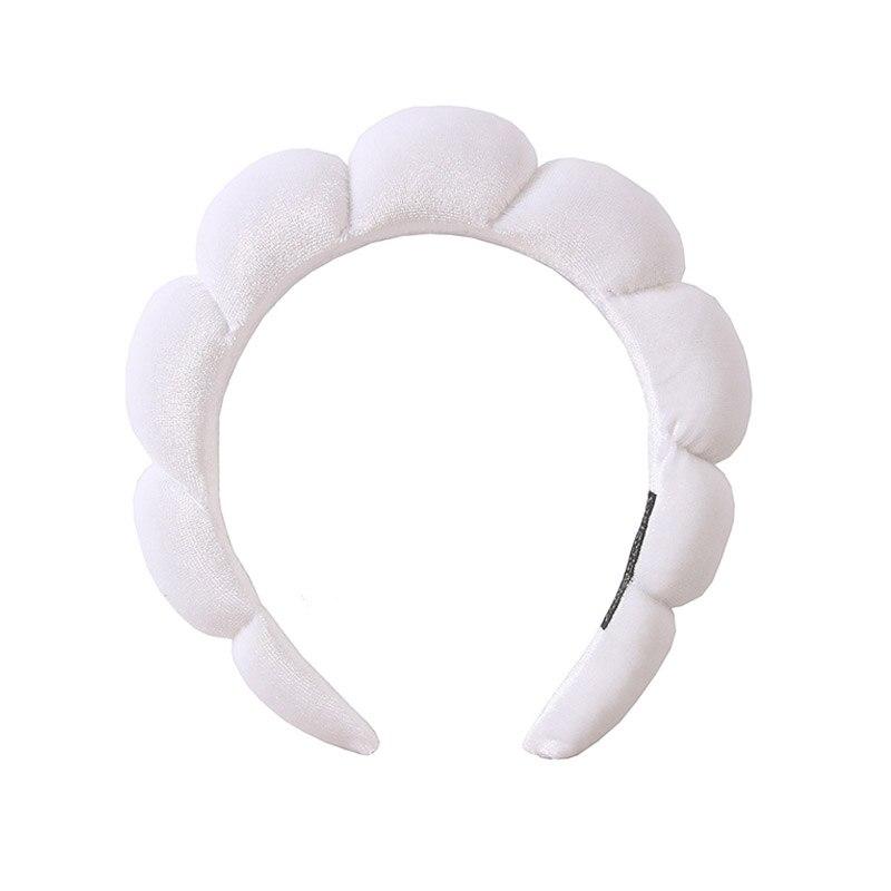 Sponge Headband for Women Girls Puffy Hair Bands Makeup Bubble Terry Cloth Co Spa Retro Headbands Hair Accessories Headwear