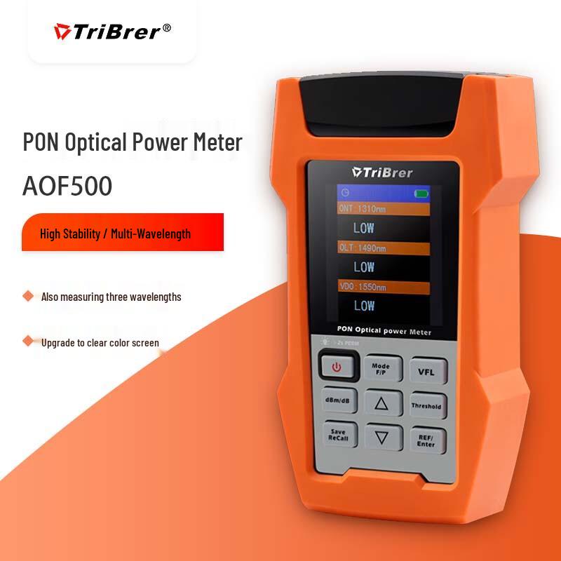 TriBrer AOF500 Series Handheld PON Optical Power Meter