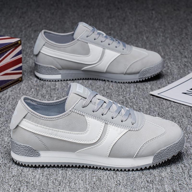 Men's Shoes 2026 New Spring Autumn Soft Soled Lightweight Fashion Men's Vulcanize Shoes Comfortable Lace-up Non Slip Sneakers