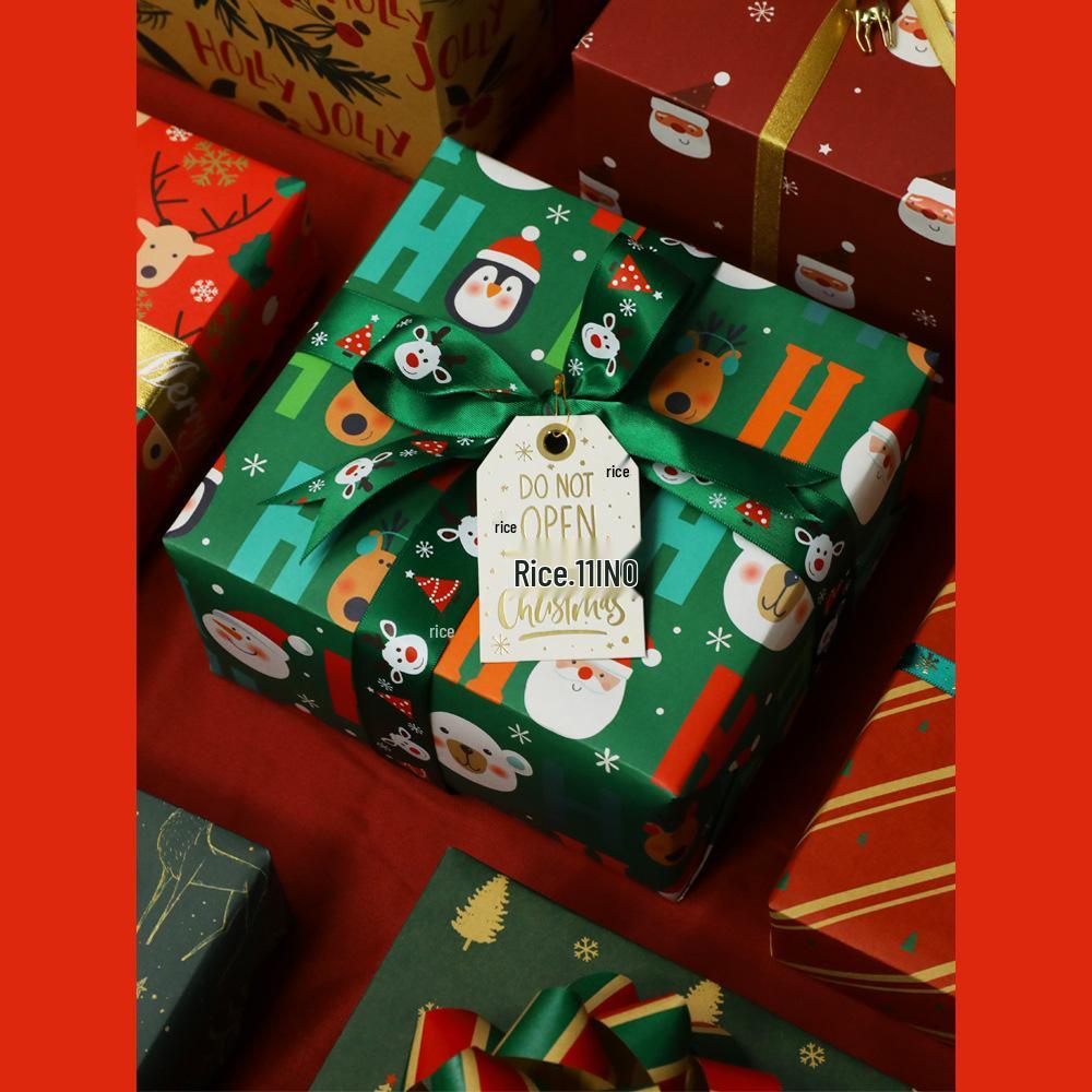 Vintage Style Christmas & Birthday Wrapping Paper for Gifts & Toys