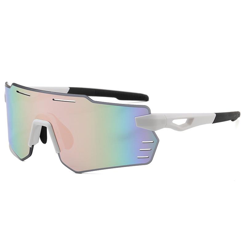 Polarisierte Sportsonnenbrille für Herren Damen Outdoor Ultraleicht UV400 Schutz Sonnenbrille für Radfahren Laufen Fahren Mountainbike Sonnenbrille