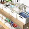 Retractable Partition Storage Box, Large-capacity Storage Basket, Household Roller Storage and Sundries Storage Basket