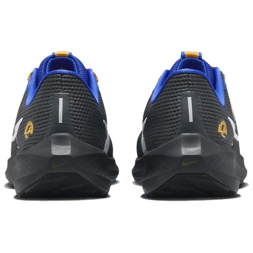 NFL X Nike Air Zoom Pegasus 40 Los Angeles Rams Men Sneakers Black Anthracite Hyper-Royal DZ5958-001
