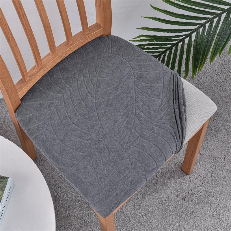 Waterafstotende Eetstoel Zitkussenhoes Stretch Spandex Keukenstoelhoezen Stoelhoes voor Banket Kantoor Hotel Feest 4pcs chair cover