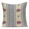 Vintage Style Flower Floral Polyester Decorative Pillow Cover Sofa Cushion Cover for Living Room Capa De Almofadas Pillowcase