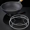 Stainless Steel Pot Rack Kitchen Anti-Scalding Heat-Insulating Pot Mat Steamer Rack Cookware Storage Rack