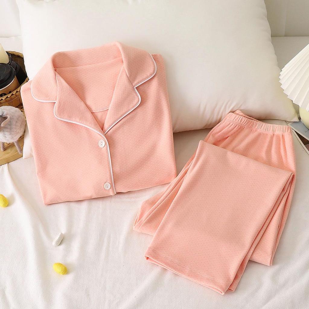 Teen Turn-Down Collar Pajamas - Autumn & Winter Edition for Boys & Girls