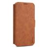 DENIOR B07 For iPhone 16 Pro Case Leather+PC Magnetic Detachable Wallet Phone Cover
