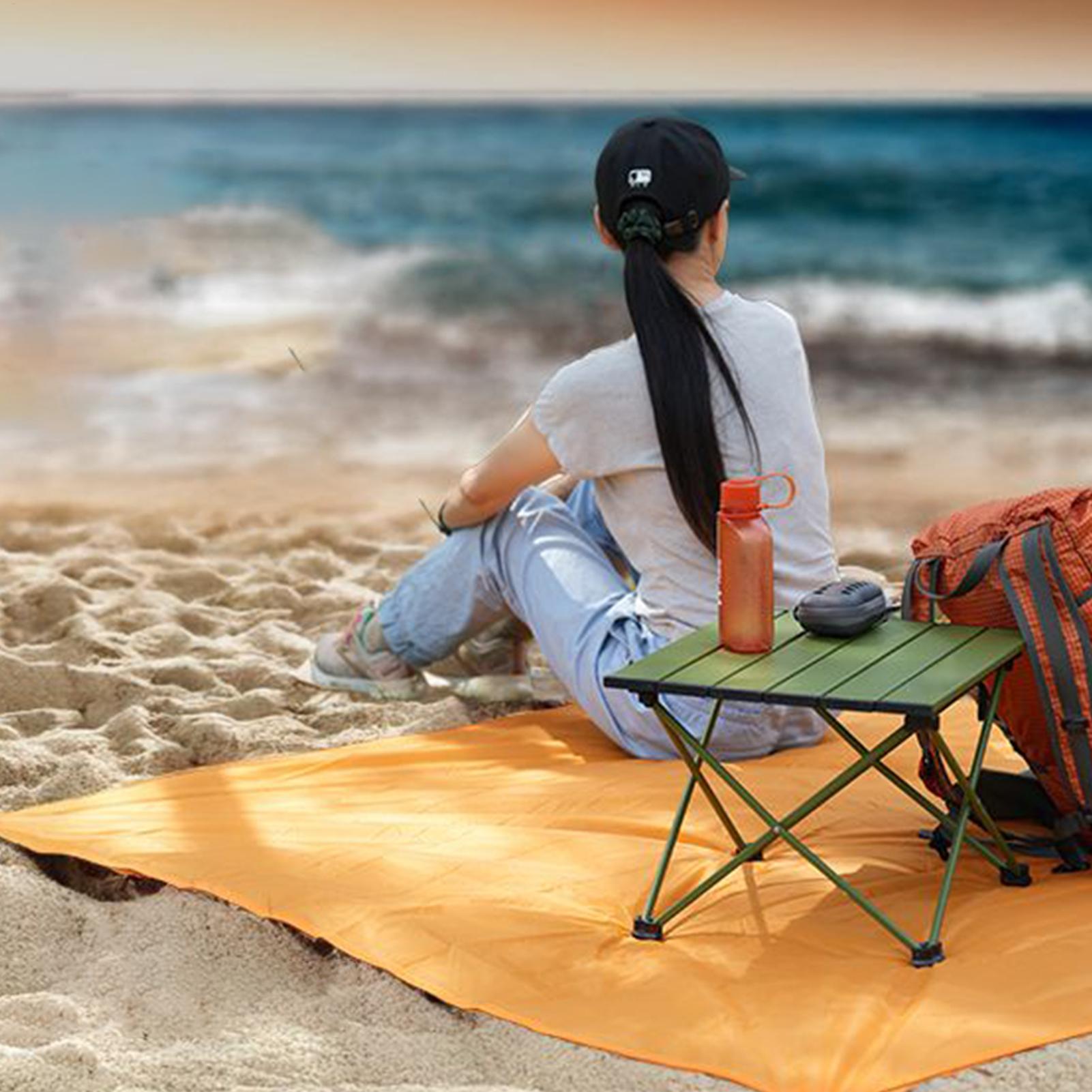 

150x200cm Picnic Mat Beach Blanket Waterproof Sandproof Large Quick Drying Portable Sand Towels Camping Accessories for Kids China Mainland