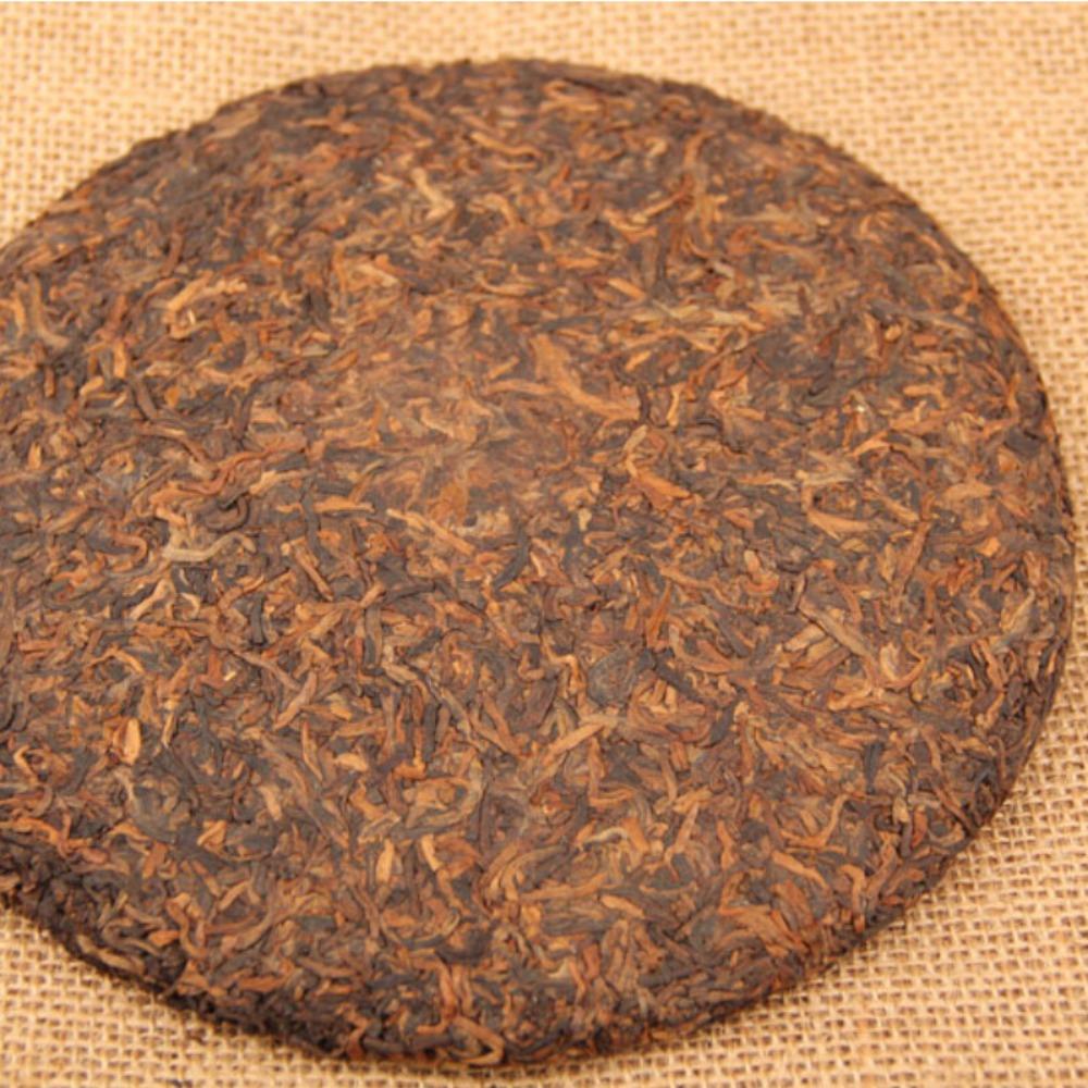 357g Puerh Tea Cake Organic Ripe Pu-Erh Palace Golden Bud Black Tea