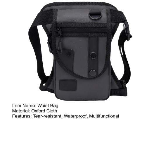 Fanny Pack Tactical Thigh Bag with Leg Strap Waterproof Shoulder