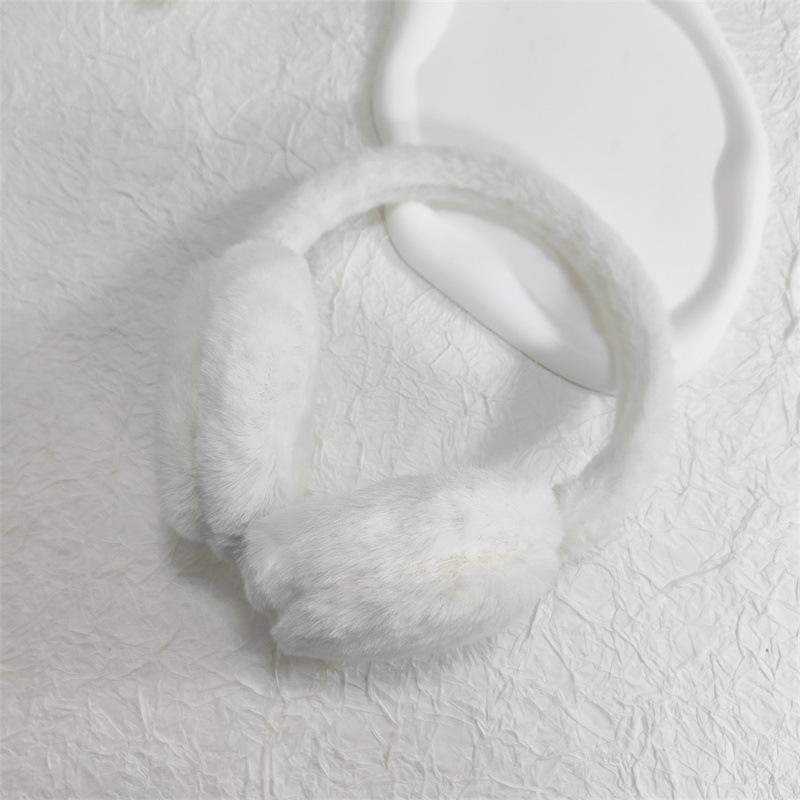 Winter Plush Earmuffs: Versatile, Solid Color, and Cold Protection