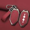 Zinc Alloy Leather Car Key Case Cover Shell Fob For Byd Formula Leopard Super 5 Super 8 Super 3 9 Protection Holder Accessories