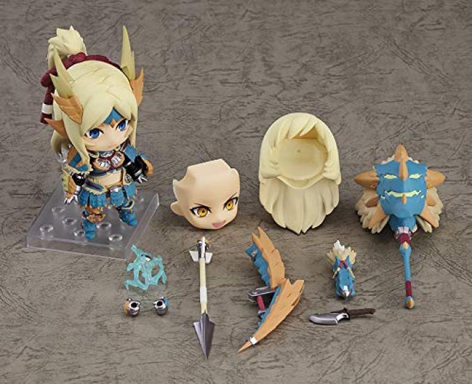 Nendoroid Monster Hunter Iceborne Jägare Zinogre Alpha DX ABS PVC Målad Rörlig Figur World Ver. Icke-skala &