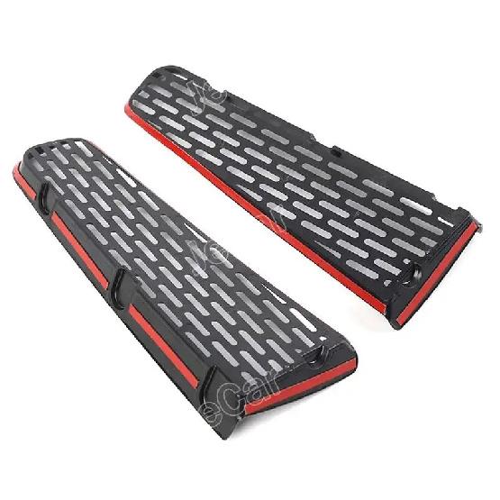 JeCar Car Front Bumper Racing Grill Insert Grille Trim ABS Sticker Cover For Ford Bronco 2021 UP Car Exterior Accessories