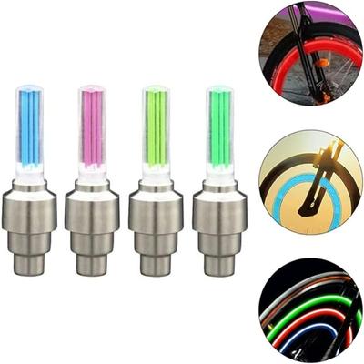 Fire Wheel Light – Vibration , 7-Color Nozzle LED, Mountain Bike Night Riding Accessory