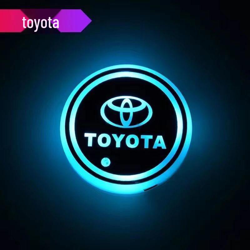 LED Ambiente Getränkehalterbeleuchtung, Siebenfarbige Optionen für das Honda Interieur