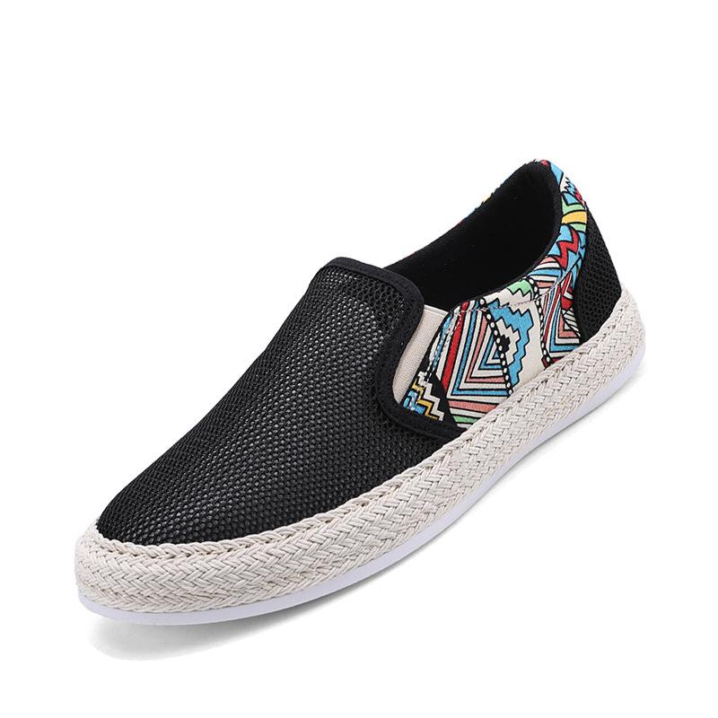 Men's small fresh summer new lazy shoes flat-bottomed versatile fashionable simple men's casual board shoes