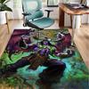 Warcraft Game Office Rug Chair Mat, Game Carpet, Suitable for Front Door, Bedroom, Living Room, Desk, Holiday Gift