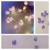 Battery Operated Flowers Night Light 5M 50LED Flower Fairy Light Tulip String Lights  Home