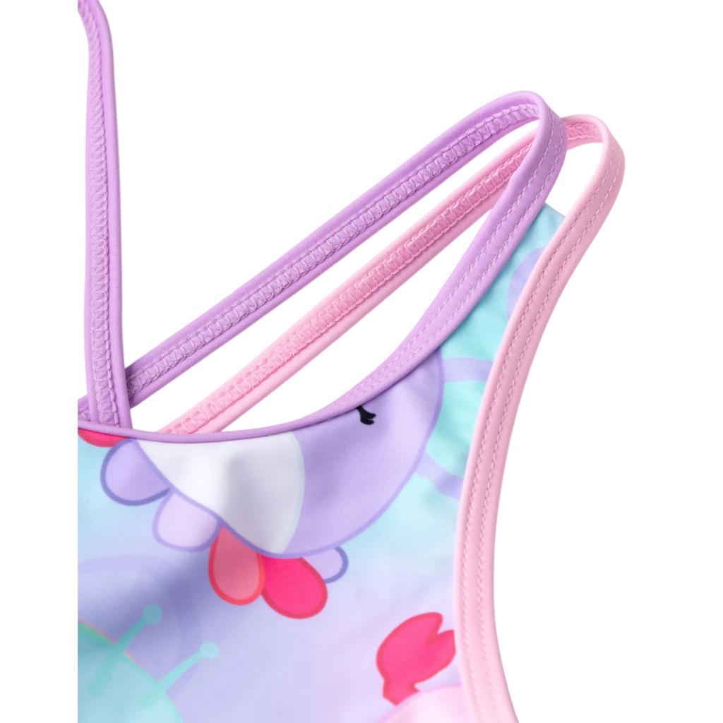 Squishmallows Girls Characters All-Over Print One Piece Swimsuit