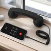 Retro Handset for Cell Phones Type-C Retro Classic Home Supplies with Microphone Old Telephone Receiver for Offices Travel
